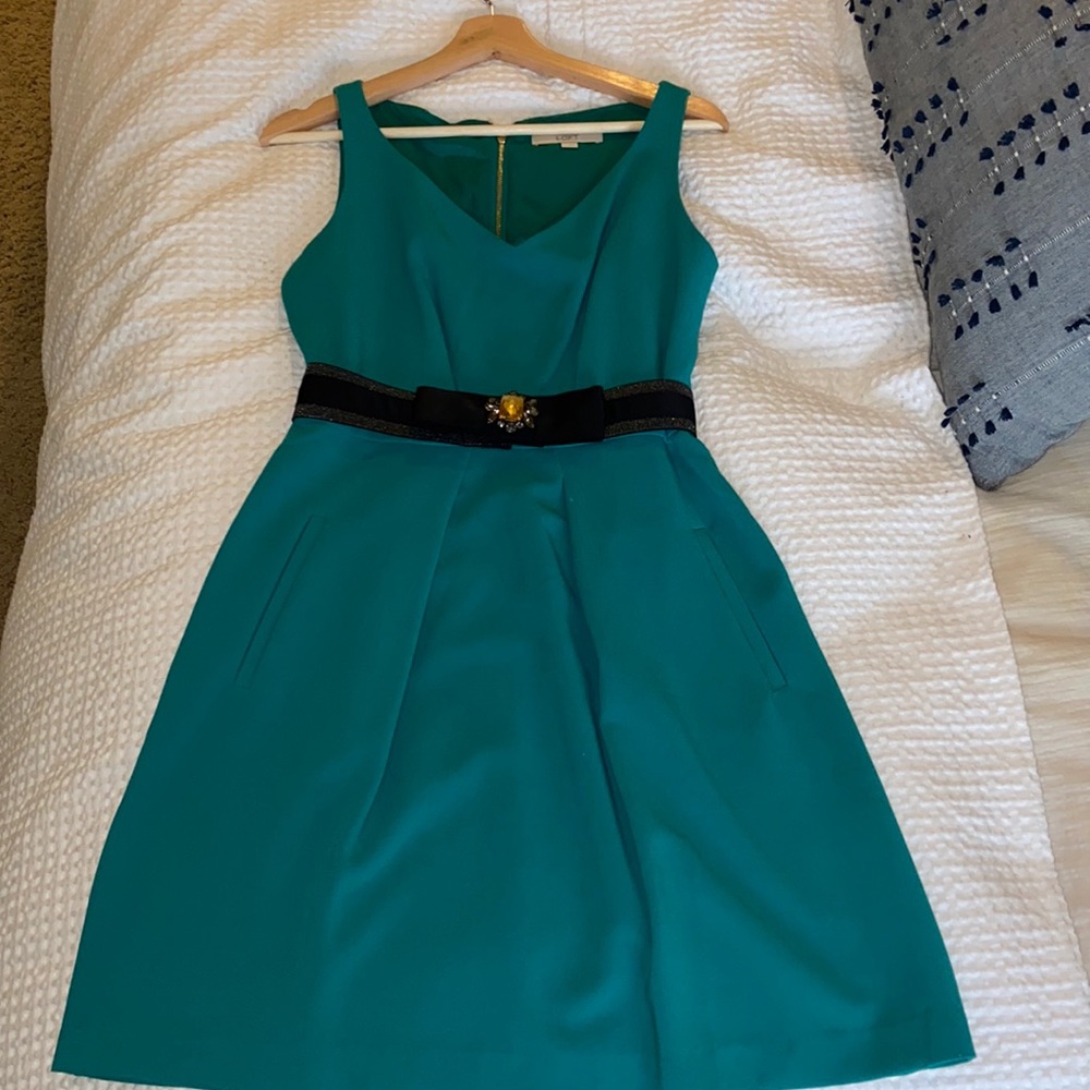 LOFT Belted Dress